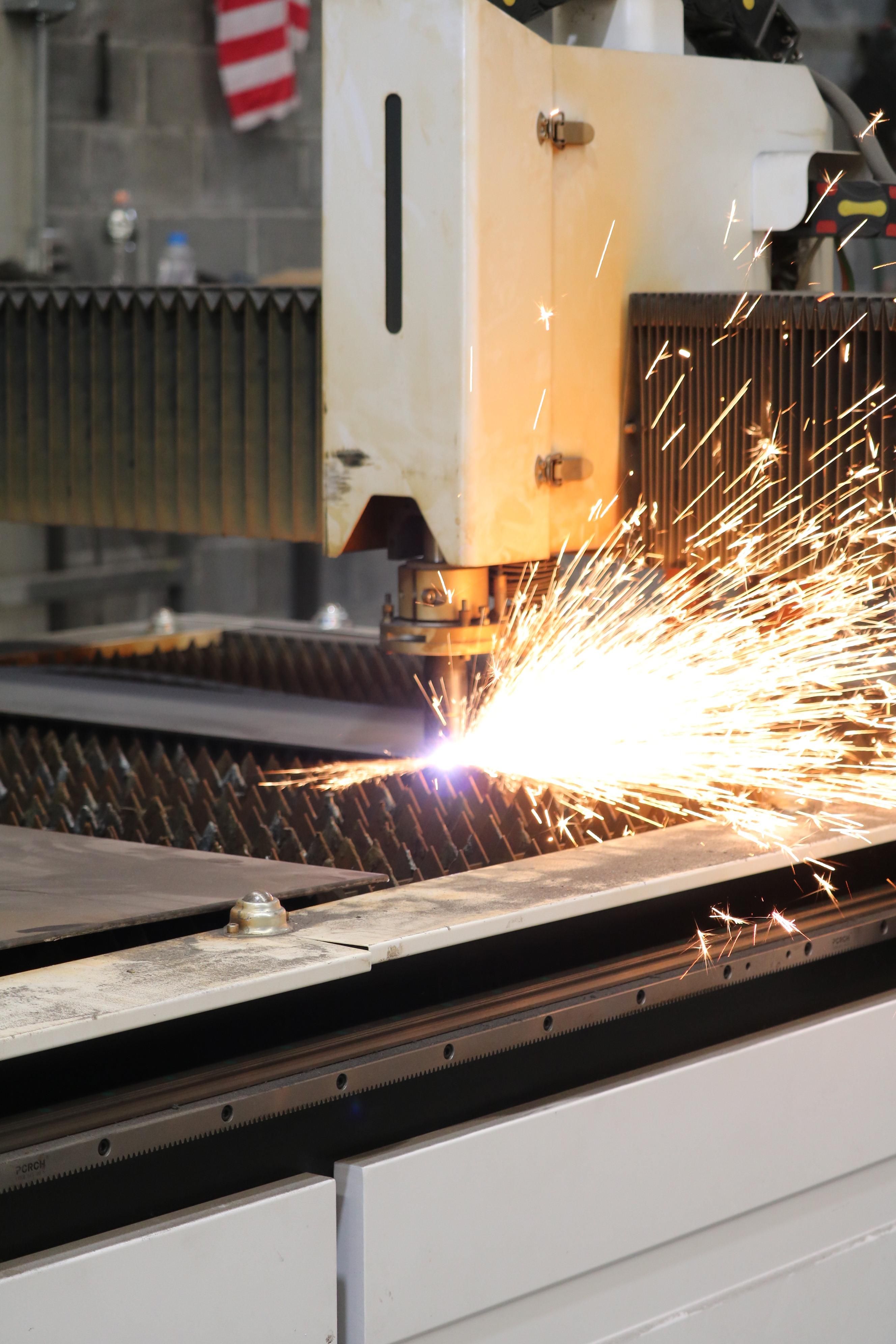 Laser cutting