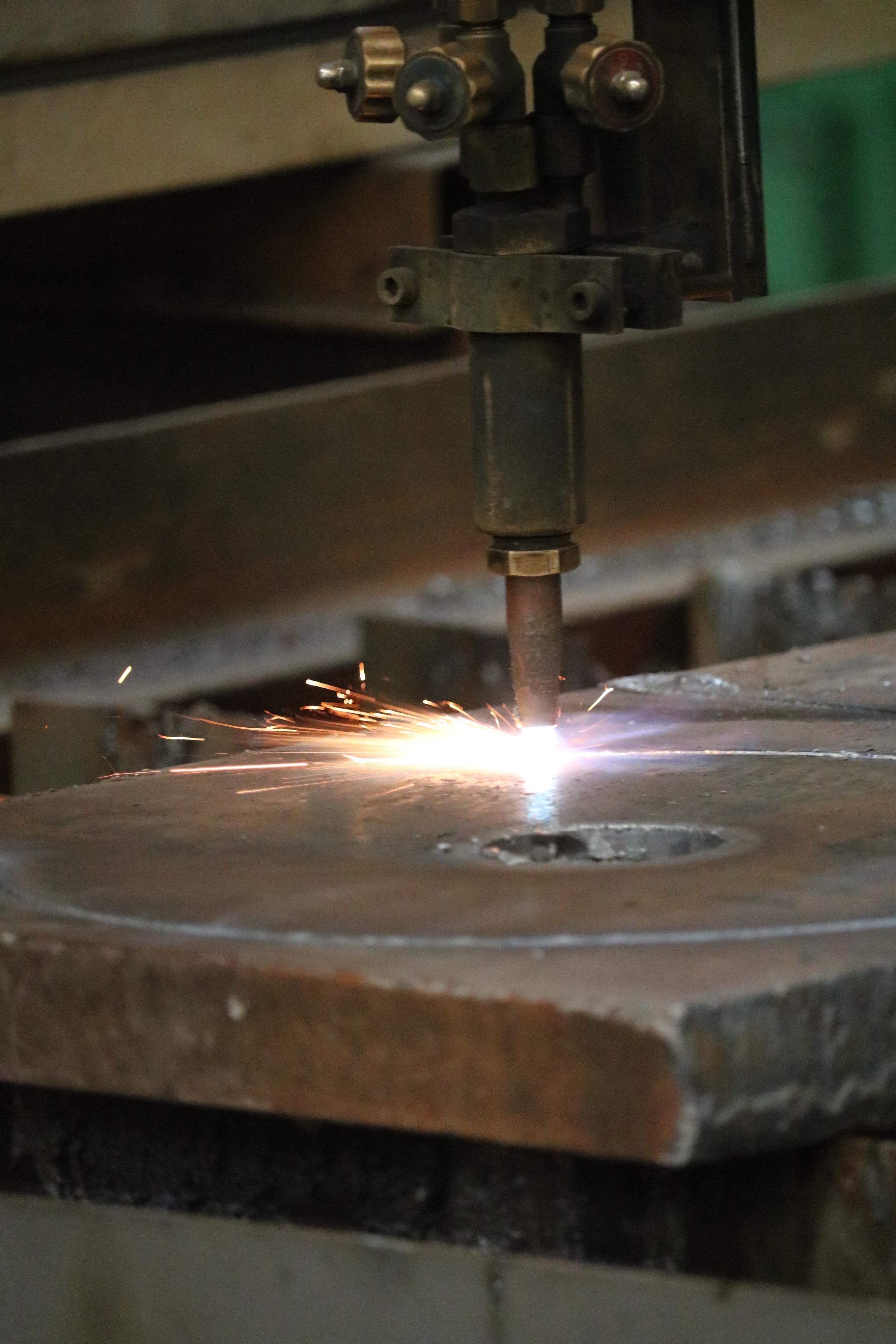 Oxy-fuel cutting